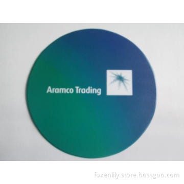 PVC Mouse Pad, Circle Shaped Mouse Pad